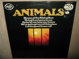 Animals The Most Of Vinyl Lp Uk Greatest Hits Best House Rising Sun