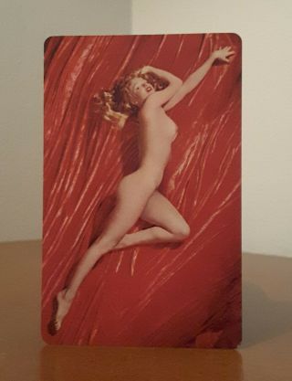 Marilyn Monroe Playing Cards Full Set - Purchased In U.  S.  In 1958 -