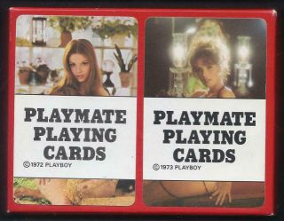 Playboy Playmate Series Double Deck Pin Up Playing Cards 1972 1973