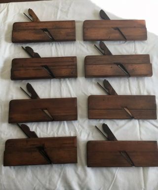 Sandusky Tool Co Antique Wood Moulding Planes 2 4 6 8 10 12 14 16