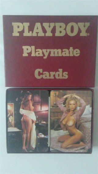 Playboy Playmate Nude Playing Cards (2 Playmates - Kym Malin/vicki Lasseter)