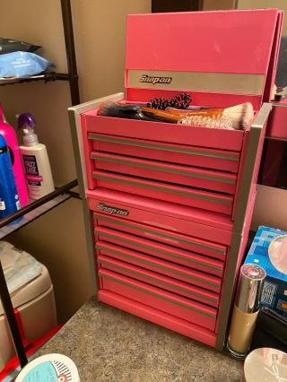 Limited Edition,  Pink Snap - On Micro Toolbox.