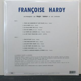 FRANCOISE HARDY s/t (Tous Les Garsons Et Las Filles) ' 180g Vinyl LP NEW/SEALED 2