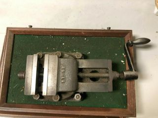 Machinist Tools Lathe Mill Atlas 4 " Shaper Vise And Handle
