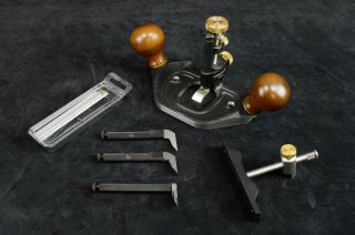 Veritas Router Plane Set W/ Extra Blades,  Fence And More