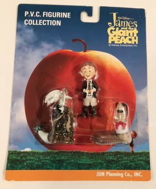 Disney James And The Giant Peach Pvc Figurine Set Tim Burton Jun Planning 1996