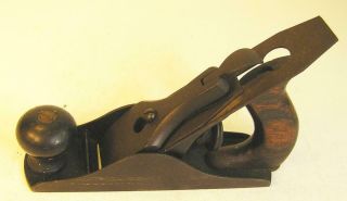 Very Early Stanley Tools 2 Smooth Bench Wood Plane - Fixed Blade - - Sharp