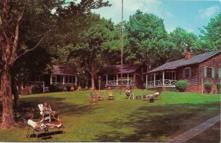Vintage Chrome Postcard,  Valley View Inn,  Hot Springs,  Va