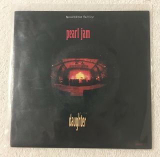 Pearl Jam Daughter Special Edition Red 7 " Vinyl 1993