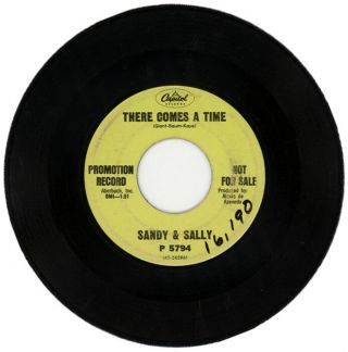 Sandy & Sally " There Comes A Time " Demo Northern Soul