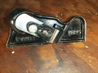 Vintage Early Stanley No.  95 Edge Trimming Block Plane In.  Nr
