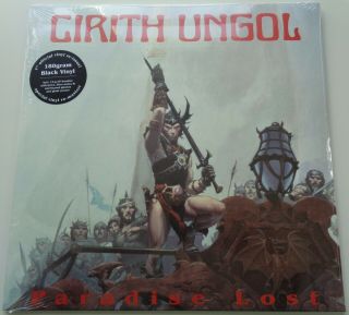 Cirith Ungol Paradise Lost Black Vinyl Lp,  Booklet,  Poster (8)