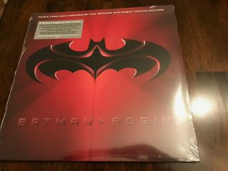 2 Lp Batman & Robin Motion Picture Soundtrack - Red & Blue Vinyl Rsd 2020