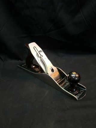 Vintage Stanley Bailey No.  5 Smooth Plane Made In Usa Type 19 (1948 - 1961)