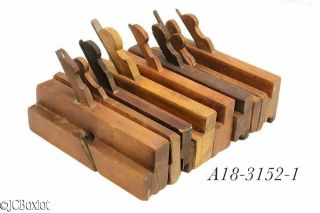 Various Wood Wooden Molding Plane Carpenter Tools Complex And Beads