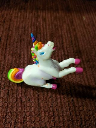 Lisa Frank Markie Unicorn Rainbow Figure Cake Topper