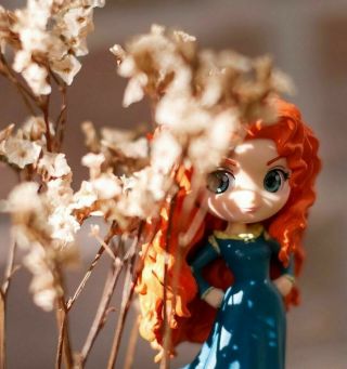 Q Posket Disney Pixar Characters Petit Merida Figure Brave Qposket Figurine Doll