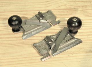 Stanley No.  98 And 99 Side Rabbet Planes Carpentry Woodworking Tools