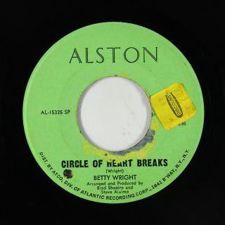 Crossover Soul 45 - Betty Wright - Circle Of Heart Breaks - Alston - Vg,  Mp3