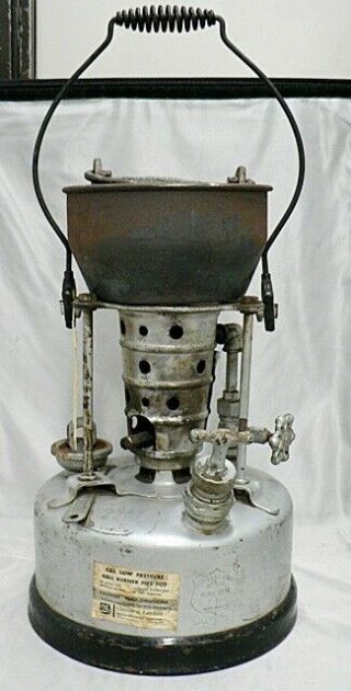 Vintage Clayton & Lambert Low Pressure Coil Burner Fire Pot