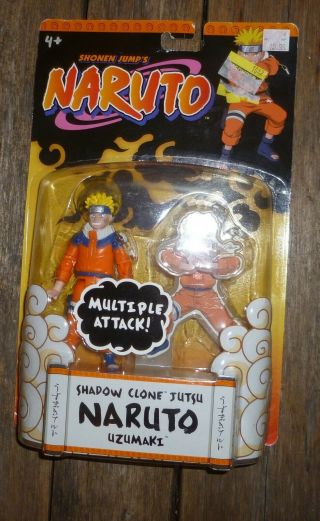 Naruto Shonen Jump Shadow Clone Jutsu Uzumaki Figure Mattel