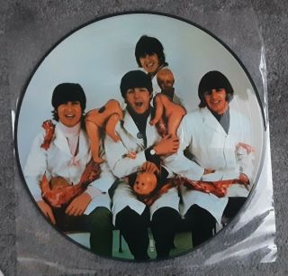 The Beatles - Yesterday And Today - Rare 12 " Vinyl Picture Disc Butcher Cover