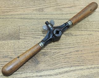 Millers Falls Co.  No.  3 Rogers Patent T - Auger Handle - Antique Tool - Drill - Bit - Usa