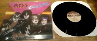 Kiss Killers Vinyl Netherlands Press 1981 Casablanca Translucent Ex,
