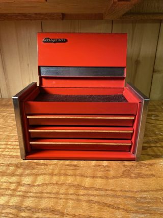 Snap On Micro Top Chest Tool Box Red