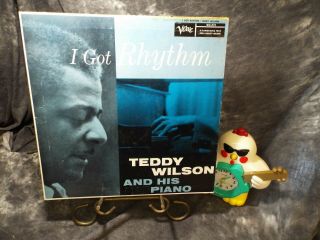Teddy Wilson And His Piano I Got Rhythm Jazz Mono Verve Lp Vinyl Album