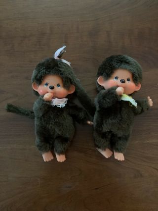 Vintage Monchichi Monchhichi Monkey Toy Doll 1970 
