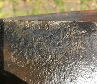 Vintage Axe Brades 1565 Cockatoo 4 1/2 Lbs 180 X 139 Mm Old Tool England