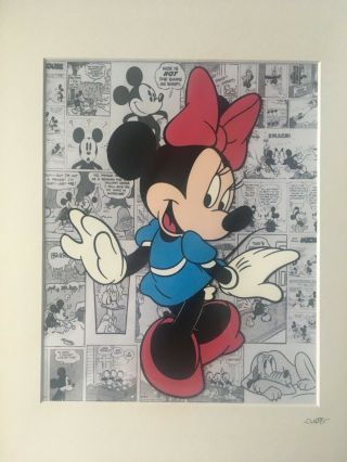 Disney - Minnie Mouse - Hand Drawn & Hand Painted Cel