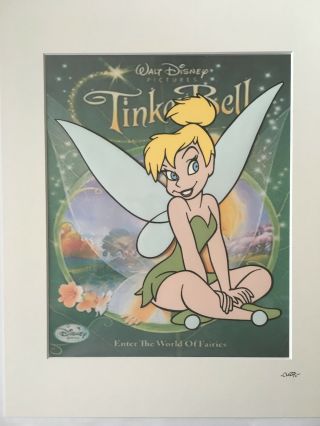 Disney - Tinkerbell - Hand Drawn & Hand Painted Cel
