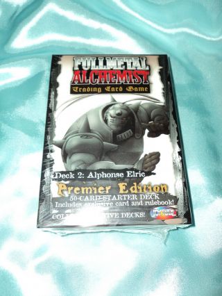 Fullmetal (full Metal) Alchemist Tcg/ccg Starter Deck Alphonse Elric