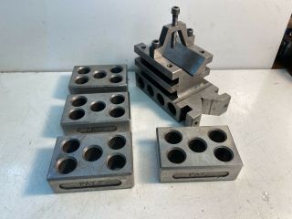 I) Vintage Machinist Tools Blocks Lathe Milling Setup Blocks