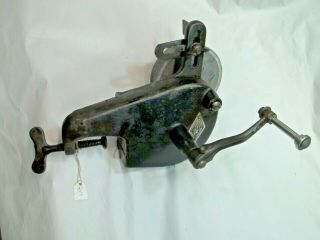 Hand Grinder,  Vintage DIMO Special Model A Hand Crank Tool Grinder,  Made in USA 3