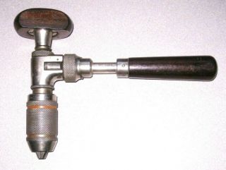 Vintage Stanley No.  984 Corner Brace Crank Brace Drill Made In Usa
