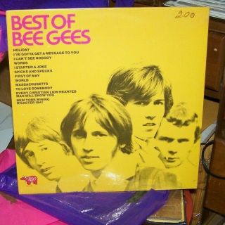 The Bee Gees : Best Of The Bee Gees Vinyl Lp Album (rso 70 