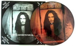 Ex/ex Steve Vai - Down Deep Into The Pain 12 " Vinyl Disc Picture