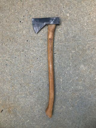Vintage 26” Collins Tomahawk Axe W/ Hickory Handle