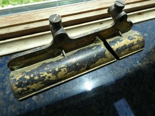 Antique Stanley 45 Plane Nosing Bottom The Largest Early Brass Screws