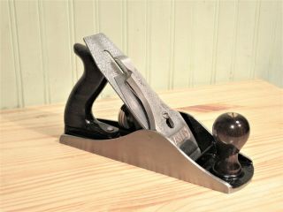 Stanley No.  4 1/2 Bailey Smooth Bottom Plane Woodworking Carpentry Tool Type 19