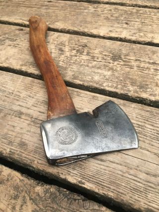 Old Vintage Antique Tools Axe Hatchet Plumb Boy Scout Camping