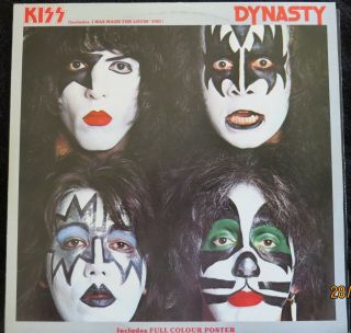 Kiss - Dynasty - 1979 Casablanca Lp - Ex