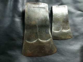 Vintage American Axe And Tool Company,  Glassport,  Pa Aa&t Axe And Hatchet Heads