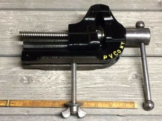 Vintage Prentiss Vise 2 - 1/2” Pvco “the Gipsy” With Mounting Bolt