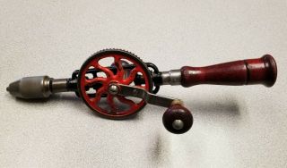 Vintage Millers Falls No 2 Egg Beater Hand Drill