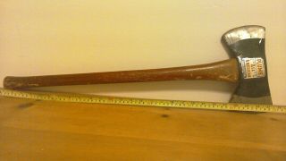 Vintage Plumb All American Cruiser Axe Ax Saddle Double Bit All