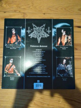 Dark Funeral - Vobiscum Satanas Vinyl Century Media Records 2